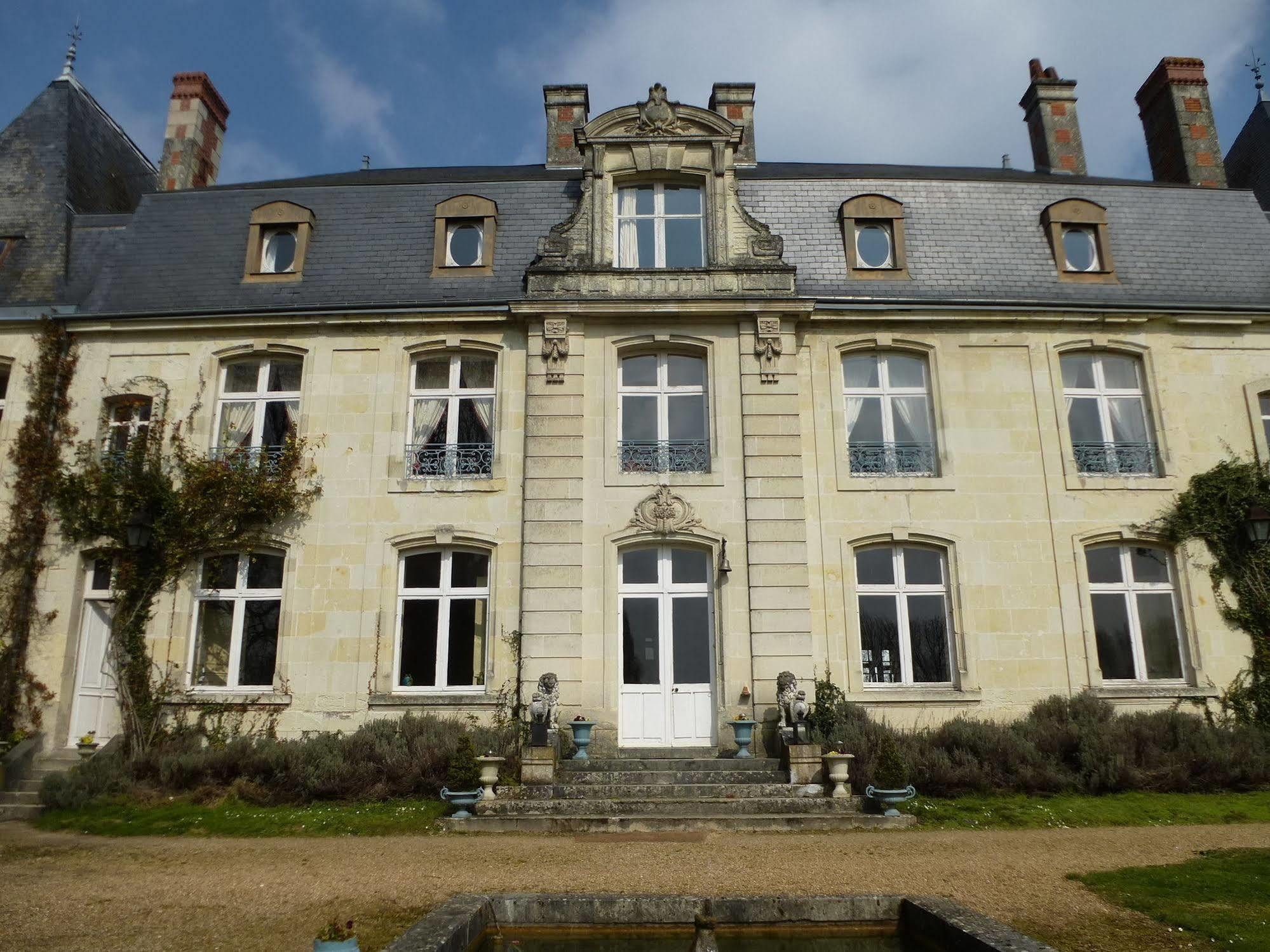 Chateau De La Voute Trôo Buitenkant foto